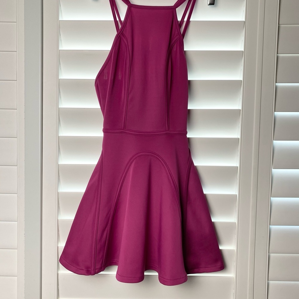 Nasty Gal Open-Back Peplum Style Dress *Brand New